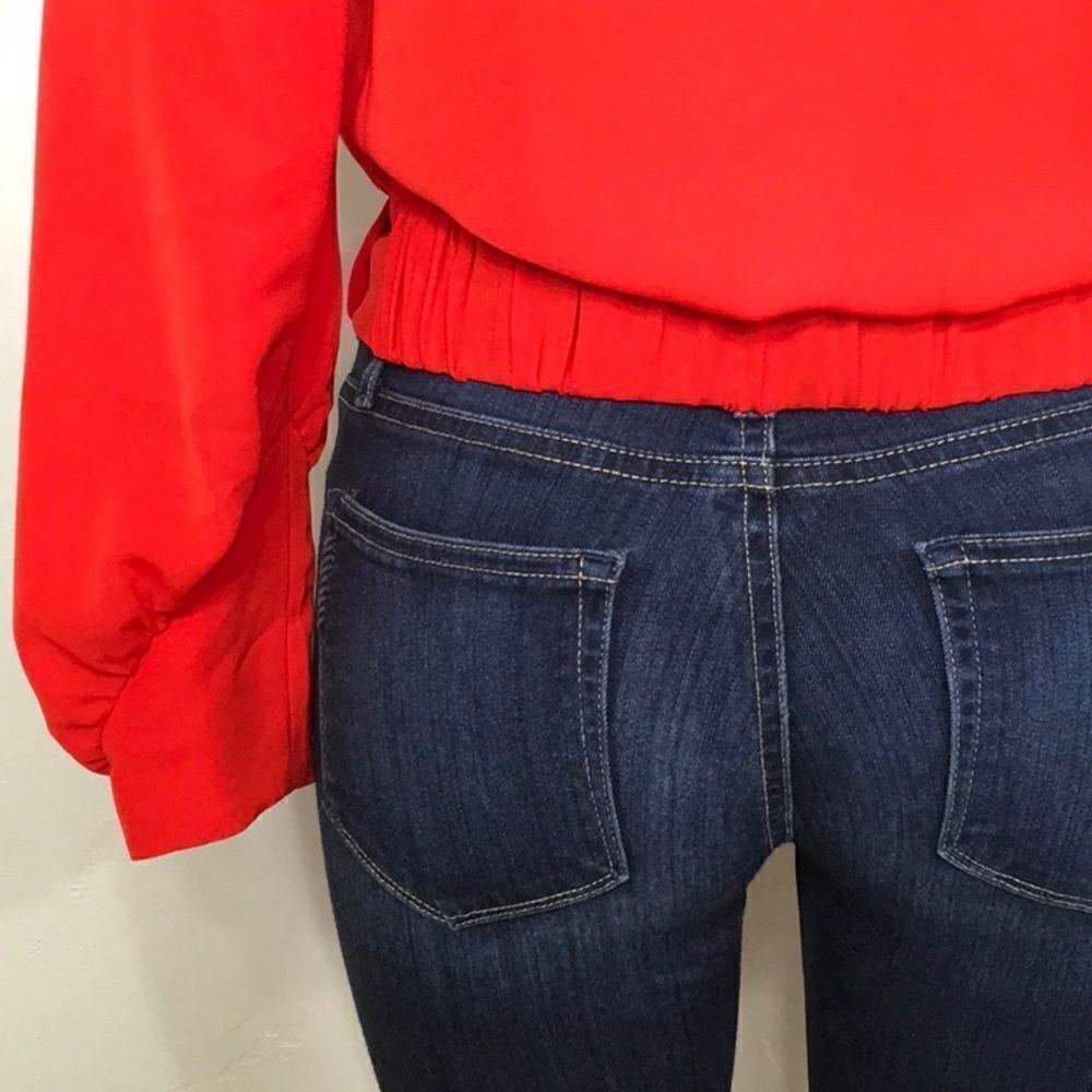Red stretch blouse. New - Picture 8 of 10
